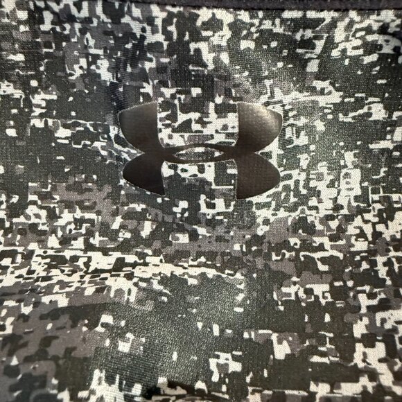 Under Armour Youth ColdGear Hoodie Black YXS Camo Sleeves Loose Fit - Picture 5 of 7